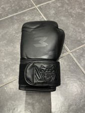 Venum 8oz Boxing Glove Matte Black Muay Thai MMA Training Gloves Designed Thail