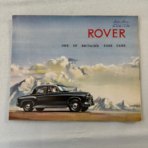 Rover car sales - rover, brochure