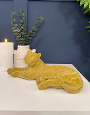 Mustard Yellow Velvet Tiger