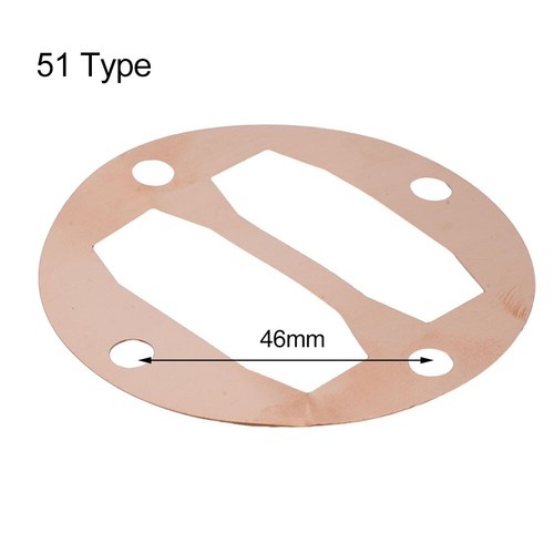 Air cylinder head copper - cylinder, valve