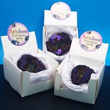 Rainbow Aura Quartz Geodes