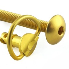 Aluminium Fairing Kit Honda VFR400- NC30 Quick Release D-Ring Gold | Pro-Bolt