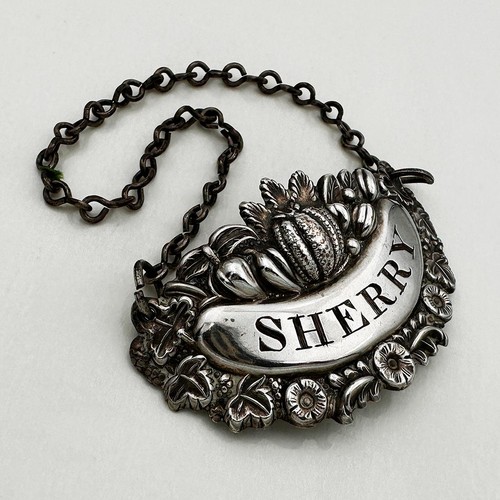 Sherry decanter bottle label - decanter,