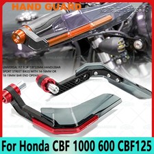 Red cnc handlebar windshield - red,