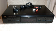 Quality JVC XL-V120BK Compact Disc Player with Stereo RCA cable -Free UK postage