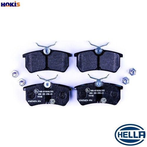 Brake pad set - set, 8db