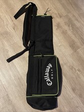 Callaway Pencil Golf Bag Single Strap Lightweight Sunday Bag black