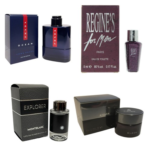 Mens aftershave miniature mini - miniature,