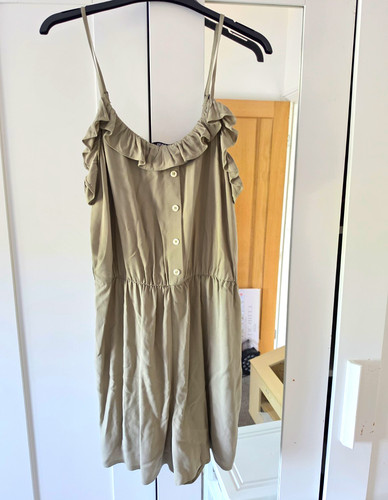 Select khaki ruffle - select,