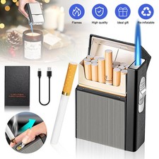 2 in 1 Cigarette Case USB