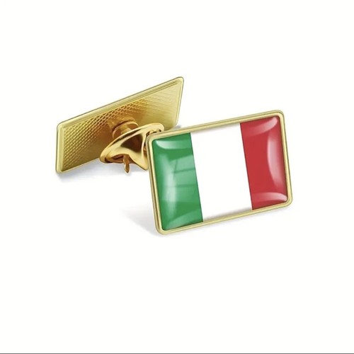 Italian national flag - national, enamel