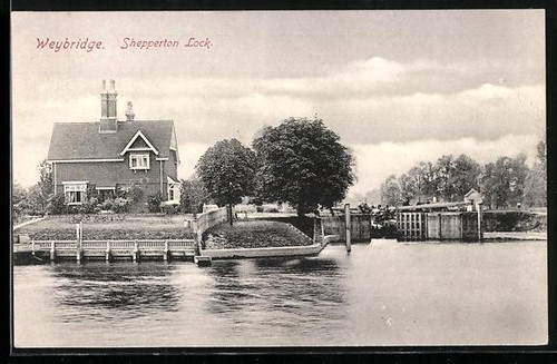 Weybridge shepperton lock - weybridge,,