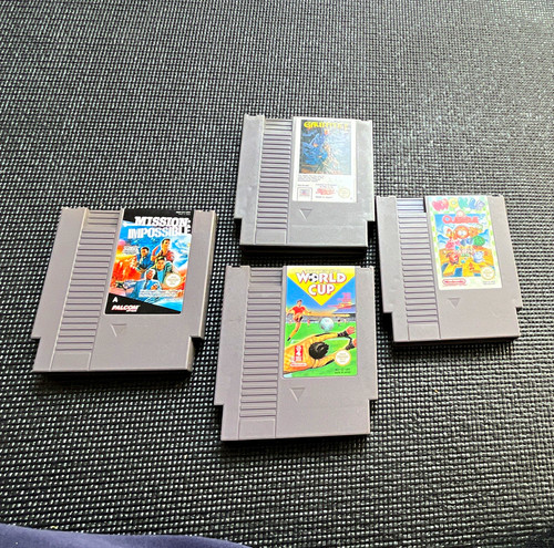 Nintendo nes game lot 4 - nintendo,