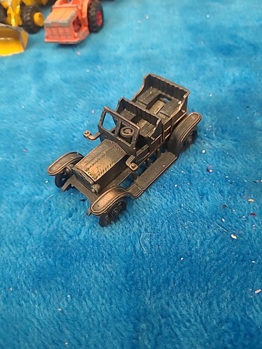 Antique finished car - car, cast