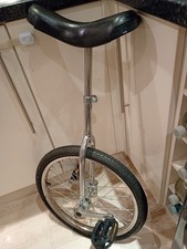 chrome vintage unicycle 20 "