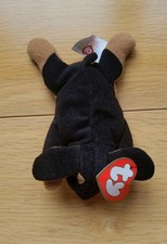 McDonald's Happy Meal Toy Ty Teenie Beanie Babies 1993 Doby Doberman Dog Vintage