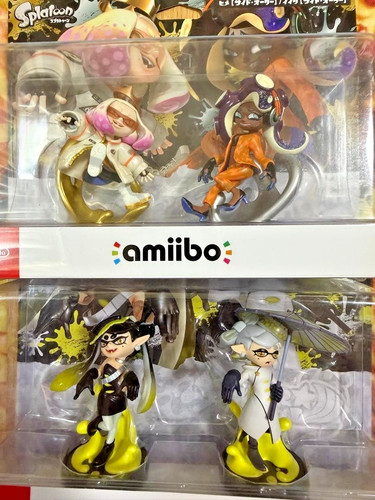 2set nintendo splatoon amiibo - splatoon,