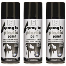 3x 151 Spray To Plastic Paint