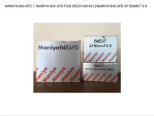 Mamiya 645 AF D Kit with 120/220 HM401 Film Back and AF 80mm F2.8 Lens