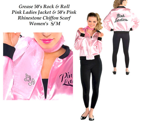 Pink ladies grease - pink, jacket