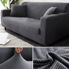 PREMIUM Elastic STRETCH SOFA COVERS Slipcover Protector Settee 1/2/3/4 Seater