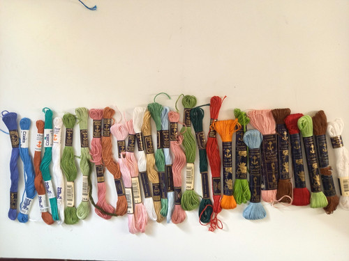 Anchor embroidery cotton lot - cotton, 1