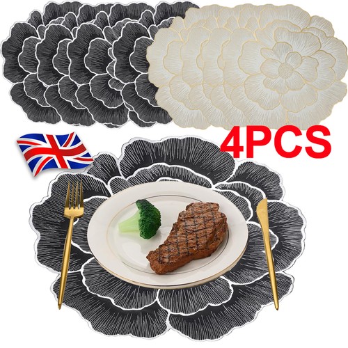 4pcs luxury flower table - 4pcs,