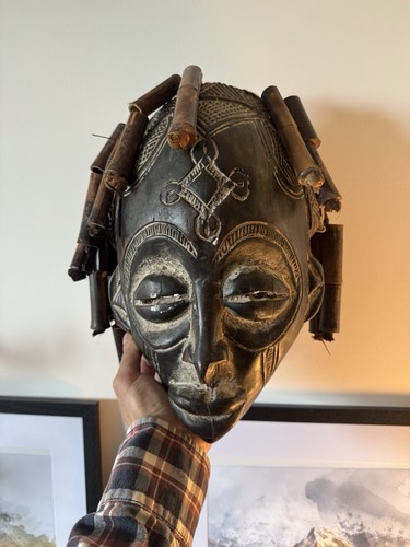 Vintage hand carved - vintage, wooden