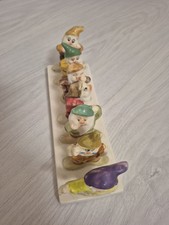 Walt Disney Vintage Snow White & The Seven Dwarfs Collectable Clover Toast Stand