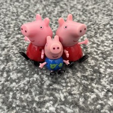 Peppa Pig Plastic Figures 2x +