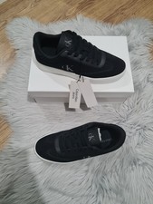 Calvin Klein Womens Classic Cupsole Black Trainers Size 6UK BNWT