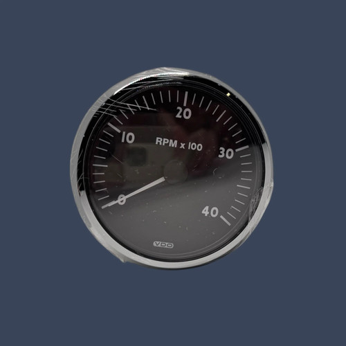 Vdo tachometer 4000 rpm 110mm - tachometer,