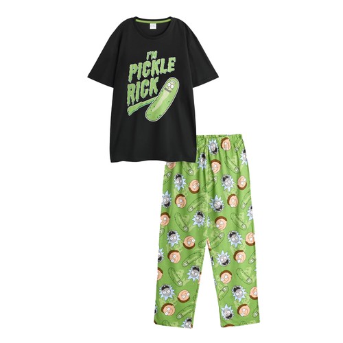 Rick and morty mens - mens, pickle