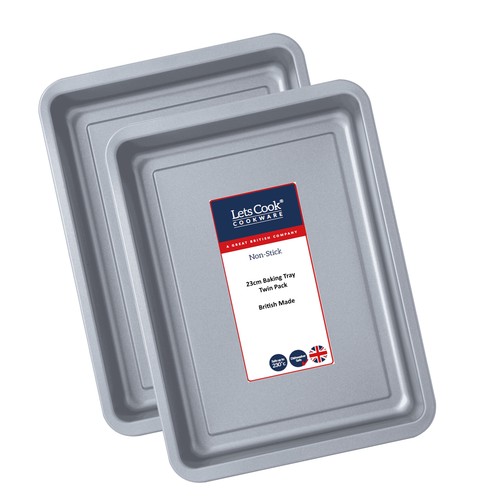 23cm baking tray twin - 23cm,