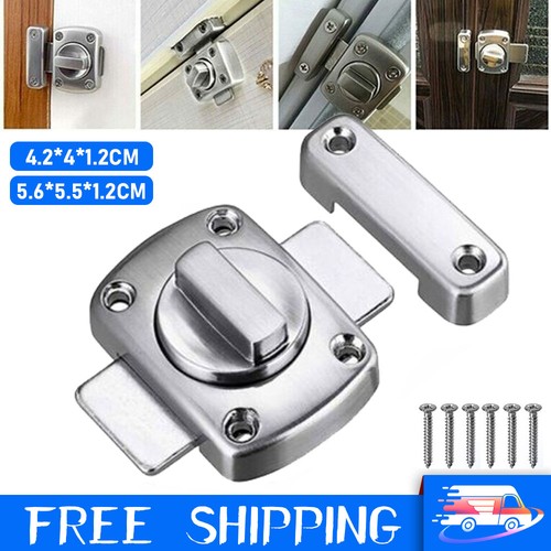 Lock chrome bathroom door - chrome,