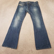 Diesel Mens Jeans 34x32 Blue