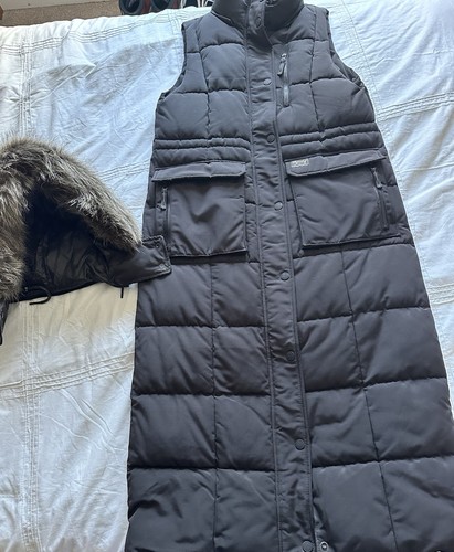 Ladies black long floor - black,