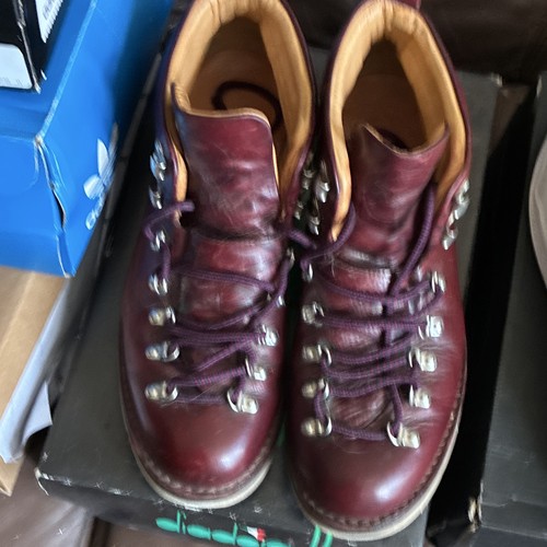 Fracap men burgundy leather - fracap,