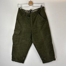 Deerhunter Hunting Cropped Green Trousers Men’s Size 32