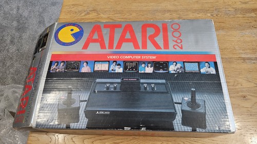 Vintage boxed atari 2600 - atari,