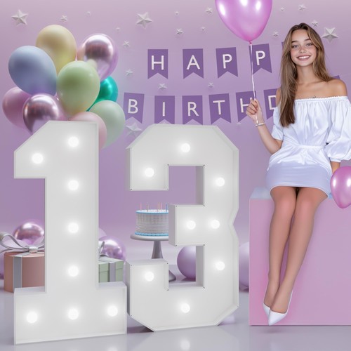 Number marquee light up - marquee,
