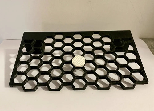 Printed magnetic coral frag - 3d,