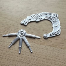 Sci-fi Trek 7 of 9 Borg Implants Cosplay Seven Of Nine Prop Replica 3D Printed