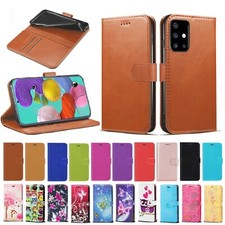 For Samsung Galaxy A51 A71 A20 A40 A50 A70 A90 5G PU Leather Wallet Case Cover