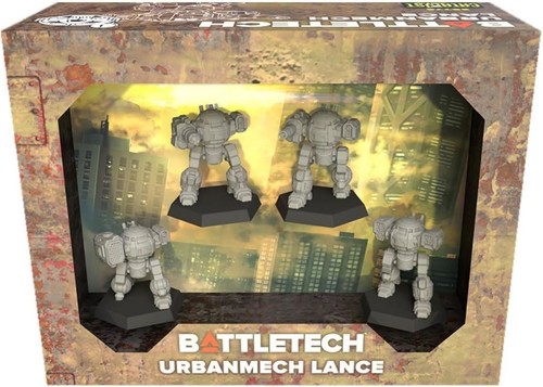 Battletech urbanmech lance - urbanmech,