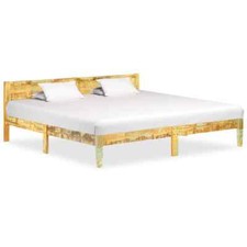 Bed Frame Solid Reclaimed Wood
