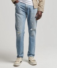Superdry Tailored Straight Jeans Size W30/L30 RRP£70. (H)