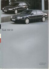 Audi 100 S4 1994 UK Market Sales Brochure Saloon Estate