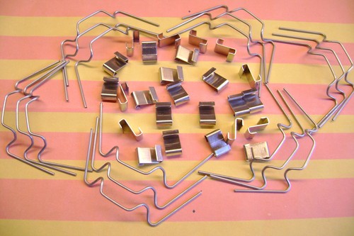 Greenhouse clips glass - , glazing