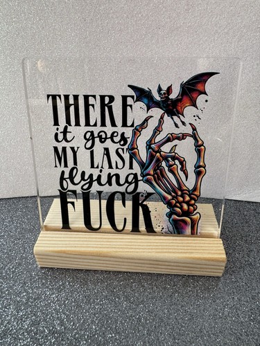 There goes my last - “there,